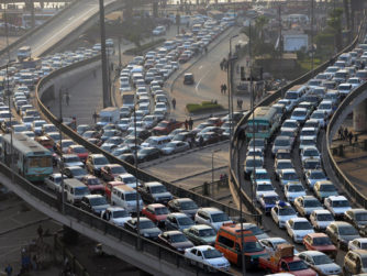 Egypt Cairo Traffic Jam 1